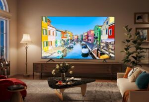 TCL 43T7B QLED Pro Fernseher: 4K Ultra HD, Smart TV mit Google TV Unterstützung