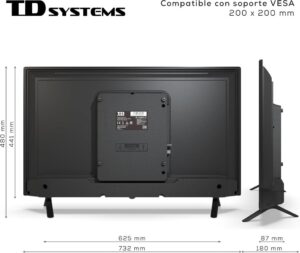 TD Systems 32 Zoll Smart TV mit Google TV und Android 11 - Modell 2024