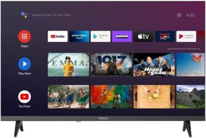 TESLA Smart-TV 32 Zoll mit Android TV 11 und integriertem Google Assistant