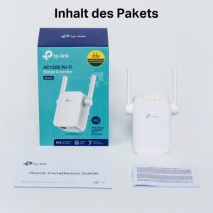 TP-Link RE305 AC1200 WLAN Repeater – High-Speed Internet überall in Ihrem Zuhause