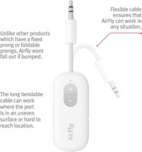 Twelve South AirFly SE - Der Bluetooth Wireless Transmitter / Adapter für grenzenloses Hörvergnügen