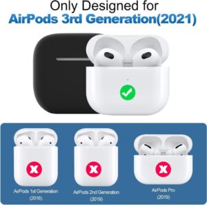 Uruchi Vollständige Schutzhülle für Apple AirPods 3rd Gen: Schutz und Stil in Einem