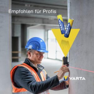 VARTA Batterien AAA, 40 Stück, Industrial Pro, Alkaline Batterie - Langlebig und Auslaufsicher