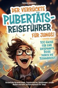 Der verrückte Pubertäts-Reiseführer für Jungs! 100 Hacks für eine entspannte Reise durch die Teenagerzeit