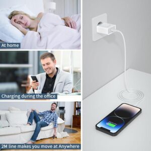 20W 2-Pack USB C Adapter für Phone und Pad Mini von Wsehnga - Ihr zuverlässiger Ladebegleiter