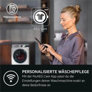 AEG LR8E80690 Waschmaschine mit WiFi und UniversalDose Schublade - Perfekte Pflege für deine Kleidung