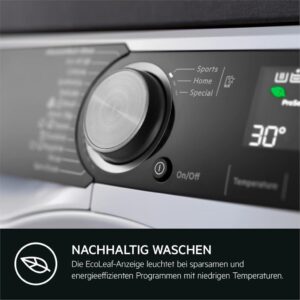 AEG LR9W75490 WiFi Waschmaschine mit AbsoluteCare und SoftWater Technologie