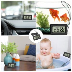 Thlevel Digital LCD Thermometer mit externem Sensor - Perfekt für Kühlschrank, Gefrierschrank und Aquarium