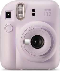 INSTAX Mini 12 Sofortbildkamera in Lilac-Purple - Dein perfekter Begleiter für unvergessliche Sofortbilder