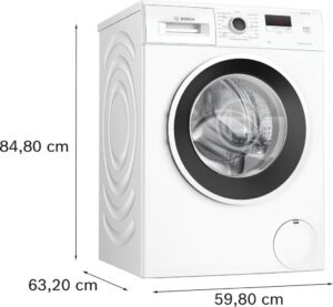 Bosch Elettrodomestici WGE03200IT Serie 2 Waschmaschine Frontlader mit 8 kg Kapazität und Hygiene Plus