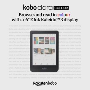 Kobo Clara Colour eReader - Lesen in Farbe mit 6" Glare-Free Display und 16GB Speicher