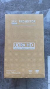 Alwtniet Mini Projektor 4K 1080P Full HD - Android 11.0, 5G WiFi, BT 5.0