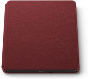 Amazon Kindle Paperwhite-Lederhülle in Merlot für die 11. Generation (2021): Schlankes, leichtes Design für optimalen Lesekomfort