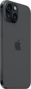 Apple iPhone 15 (128 GB) in Schwarz - Innovatives Design trifft auf leistungsstarke Technologie