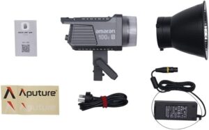 Aputure Amaran 100d S - Kompakte COB-Videoleuchte für Profi-Fotografie und Videografie