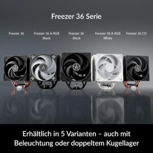 ARCTIC Freezer 36 - Hochleistungs-Single-Tower CPU Kühler