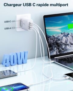 BAILEKU USB C Schnellladegerät 40W - Ihr All-in-One-Ladegerät für alle Geräte