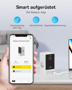 Baseus USB Ladegerät 65W mit APP Kontrolle - Dein zuverlässiger Begleiter für schnelles und sicheres Aufladen