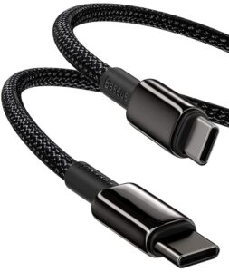 Baseus USB C Kabel, 100W PD 5A QC 4.0 Schnellladung für verschiedene Geräte