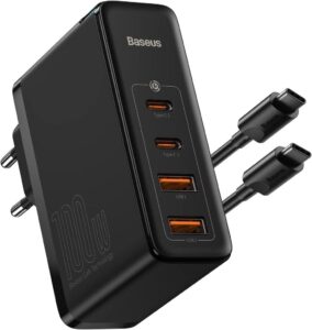 Baseus USB C Ladegerät 100W 4 Ports - Dein Hochleistungs-Schnellladegerät für alle Geräte