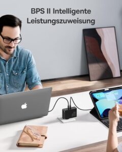 Baseus USB C Ladegerät 100W 4 Ports - Dein Hochleistungs-Schnellladegerät für alle Geräte