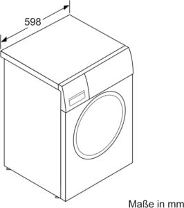 Bosch Hausgeräte WAN28K40 Serie 4 Waschmaschine - 8 kg Kapazität, Energie- und Wasserersparnis