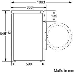 Bosch WAN282K3 Serie 4 Frontlader Waschmaschine - Maximale Energie- und Wasserersparnis für Ihre Wäsche