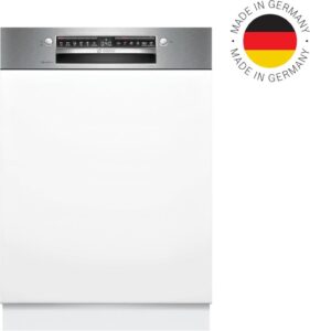 Bosch Serie 4 Teilintegrierter Geschirrspüler 60 cm Edelstahl - SMI4EAS23E