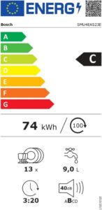 Bosch Serie 4 Unterbau-Geschirrspüler SMU4EAS23E - leise, effizient und komfortabel