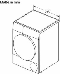 BOSCH WQB235B40 Wärmepumpentrockner Serie 8: Energieeffizient und schonend zu Ihrer Wäsche