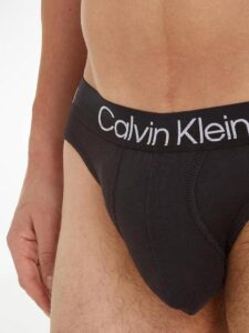 Calvin Klein Herren Hip Brief 3pk - Stilvolle und bequeme Unterwäsche in Schwarz