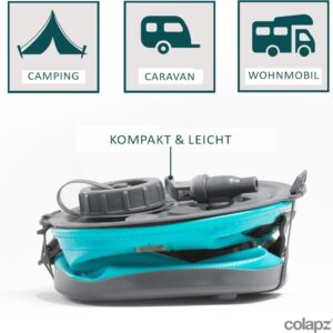 Colapz 2-in-1 Wasserkanister faltbar - Dein idealer Begleiter für Camping und Reisen