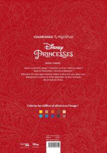 Coloriages mystères Disney - Princesses: Entdecke die Magie der Zahlen