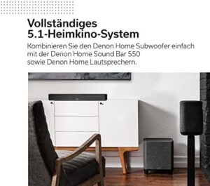 Denon Home Wireless-Subwoofer: Tiefen Bass für Heimkino und Musik