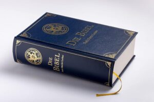 Die Bibel - Altes und Neues Testament in Cabra-Leder gebunden mit Goldprägung: Die heilige Schrift mit über 200 historischen Illustrationen