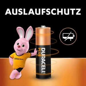 Duracell Plus Batterien AA, 12 Stück - Langlebige Power für Haushalt und Büro