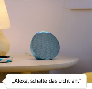 Echo Pop - Der kompakte und smarte Bluetooth-Lautsprecher mit vollem Klang und Alexa in Weiß