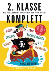 2. Klasse Komplett - Das umfangreiche Übungsheft für gute Noten: 800+ spannende Aufgaben