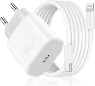 25W Schnellladegerät mit 2M Ladekabel für iPhone - Lade effizient und schnell