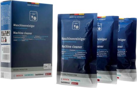 Bosch Geschirrspüler Reiniger (3 Sachets) - Gründliche Reinigung für Deine Spülmaschine