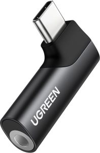 UGREEN USB C auf 3,5mm Klinke 90 Grad Winkel Adapter - Der perfekte Begleiter für dein Audio-Erlebnis