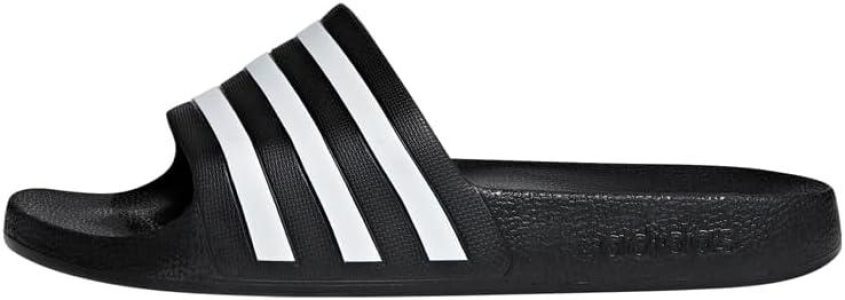 adidas Herren Adilette Slipper 46 EU in Core Black Cloud White Core Black