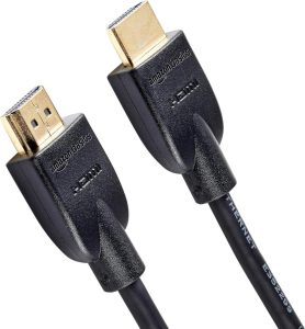 Amazon Basics 4K HDMI-Kabel, Highspeed mit Ethernet, 1.8m - Schwarz