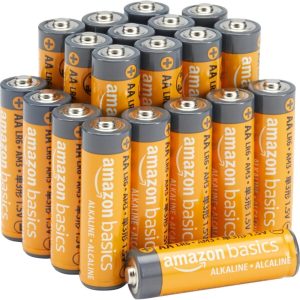 Amazon Basics AA-Alkalisch Batterien, 20er-Pack – Leistungsstark und Zuverlässig