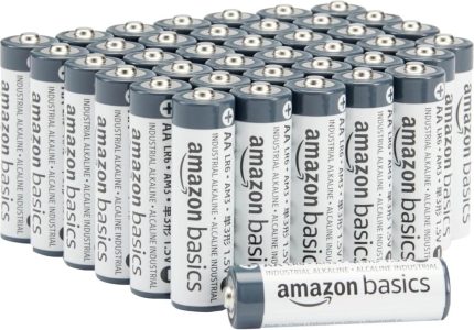 Amazon Basics AA Industrie Alkaline Batterien, 40 Stück