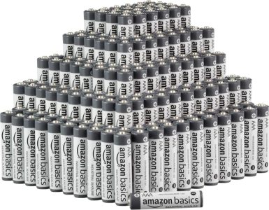 Amazon Basics AAA Industrie Alkaline Batterien - 250 Stück für den professionellen Einsatz