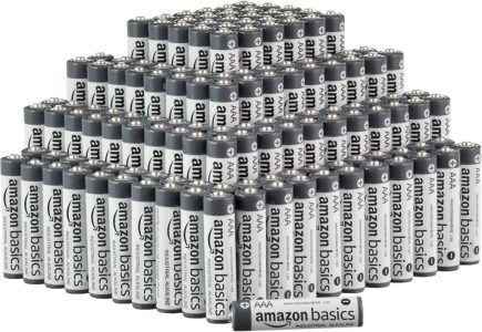 Amazon Basics AAA Industrie Alkalisch Batterien - 200 Stück für intensive Nutzung