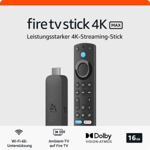 Amazon Fire TV Stick 4K Max - Dein Tor zur Unterhaltungswelt