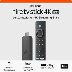 Der neue Amazon Fire TV Stick 4K Max: Mehr als nur ein Streaming-Stick