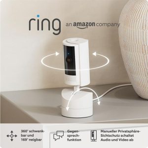 Bewegliche Ring-Innenkamera von Amazon: Deine 360°-Sicherheitslösung für Zuhause